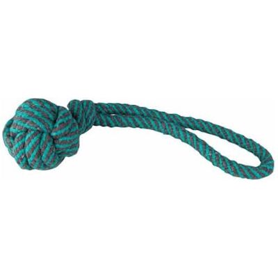 Mica Pets Hundespielzeug - Spielseil mit Schlinge und Knoten - 1 Stück, Hundespielzeug Mica Pets Hundespielzeug - Spielseil mit Schlinge und Knoten - 1 Stück, Hundespielzeug