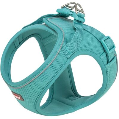 Trixie Szelki UrbanVest, dla psa, XXS: 31–34 cm/15 mm, aqua (XXS, Hund), Halsband + Leine Trixie Szelki UrbanVest, dla psa, XXS: 31–34 cm/15 mm, aqua (XXS, Hund), Halsband + Leine