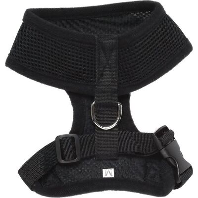 Barry King Szelki dla psa czarne siatka i poliester XL ob.szyi 45cm/ob.klatki 64-84cm (XL, Hund), Halsband + Leine Barry King Szelki dla psa czarne siatka i poliester XL ob.szyi 45cm/ob.klatki 64-84cm (XL, Hund), Halsband + Leine