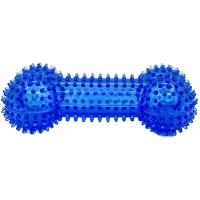 Mr. Pretzel Weicher halbtransparenter Gummiknochen für Hunde 13 cm (Welpenspielzeug), Hundespielzeug Mr. Pretzel Weicher halbtransparenter Gummiknochen für Hunde 13 cm (Welpenspielzeug), Hundespielzeug