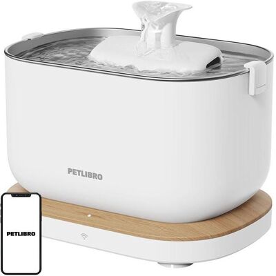 Petlibro Dockstream-Trinkbrunnen mit App (250 cl), Futternapf Petlibro Dockstream-Trinkbrunnen mit App (250 cl), Futternapf