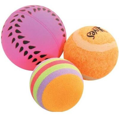 Zolux Cat toys 3 different balls 4 cm, Katzenspielzeug Zolux Cat toys 3 different balls 4 cm, Katzenspielzeug