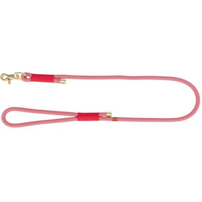 Trixie Hondenriem Soft Rope Rood / Creme - 120X0,6 Cm (S, XS, Hund, Allgemein, Spazieren), Halsband + Leine Trixie Hondenriem Soft Rope Rood / Creme - 120X0,6 Cm (S, XS, Hund, Allgemein, Spazieren), Halsband + Leine