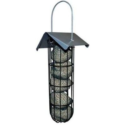 Ryom Foderatomat t/mejsebolde 25cm rund metal, Vogelhaus Ryom Foderatomat t/mejsebolde 25cm rund metal, Vogelhaus