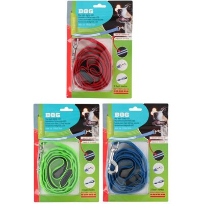 Dog Leash Safety LED NY/TPU (Hund), Halsband + Leine Dog Leash Safety LED NY/TPU (Hund), Halsband + Leine