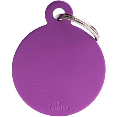 Myfamily MyFa tegn basic, cirkel stor, purple (Hund, Allgemein), Halsband + Leine Myfamily MyFa tegn basic, cirkel stor, purple (Hund, Allgemein), Halsband + Leine
