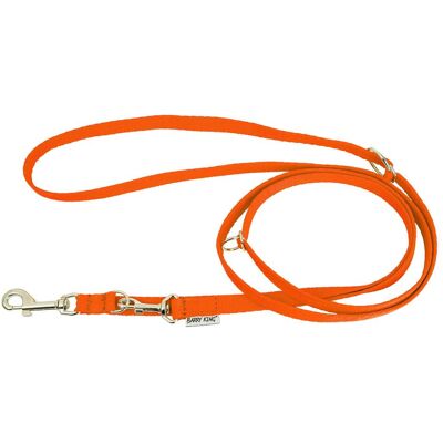 Barry King Classic smycz regulowana dla psa, pomarańczowa, XS-S, 16mm/2m (Hund), Halsband + Leine Barry King Classic smycz regulowana dla psa, pomarańczowa, XS-S, 16mm/2m (Hund), Halsband + Leine