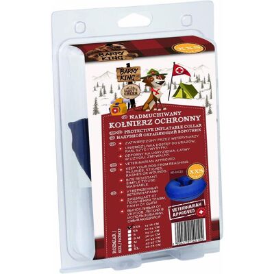 Barry King Aufblasbares Halsband XXS 14-18 cm (XXS, Hund, Katze, Allgemein), Halsband + Leine Barry King Aufblasbares Halsband XXS 14-18 cm (XXS, Hund, Katze, Allgemein), Halsband + Leine