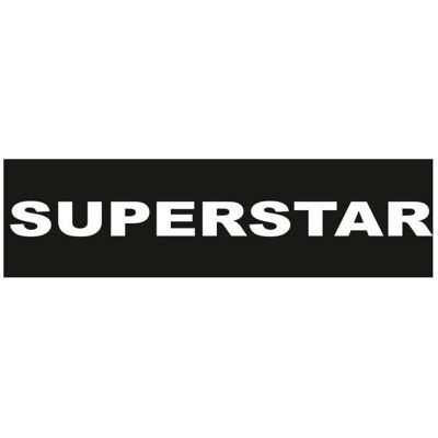 Julius-K9 Superstar kleines 110x30 mm Etikett Julius-K9 Superstar kleines 110x30 mm Etikett
