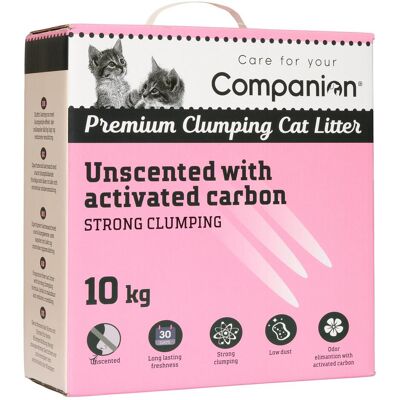 Companion bentonite cat litter 10 kg - unscented (10 kg), Katzenstreu Companion bentonite cat litter 10 kg - unscented (10 kg), Katzenstreu