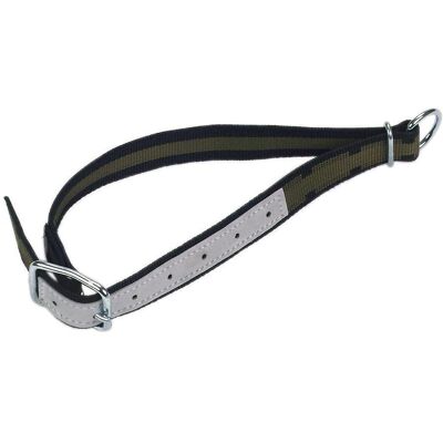 Magni Halsband 85x4cm, mit Ovalring und D-Ring, Halsband + Leine Magni Halsband 85x4cm, mit Ovalring und D-Ring, Halsband + Leine