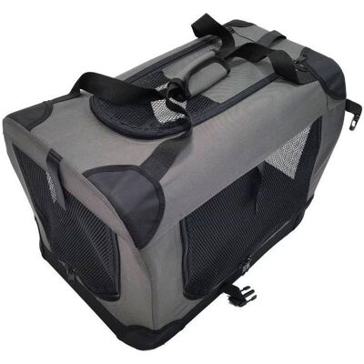 LS Petproducts Soft Dog Crate - M - Grey - (700024101235) (Hund), Tiertransport LS Petproducts Soft Dog Crate - M - Grey - (700024101235) (Hund), Tiertransport
