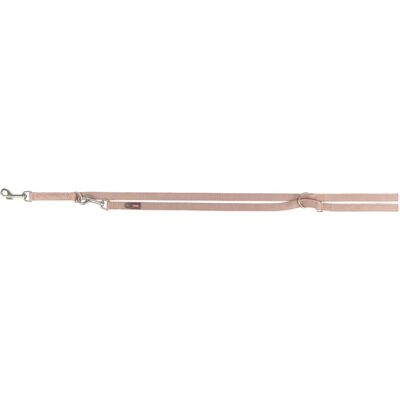 Trixie Hondenriem Premium Verstelbaar Tweelaags Blush - 200X1,5 Cm (S, XS, Hund), Halsband + Leine Trixie Hondenriem Premium Verstelbaar Tweelaags Blush - 200X1,5 Cm (S, XS, Hund), Halsband + Leine