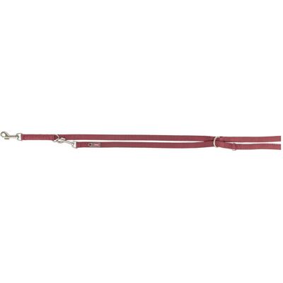 Trixie Hondenriem Premium Verstelbaar Tweelaags Sangria - 200X1 Cm (XS, Hund, Spazieren), Halsband + Leine Trixie Hondenriem Premium Verstelbaar Tweelaags Sangria - 200X1 Cm (XS, Hund, Spazieren), Halsband + Leine