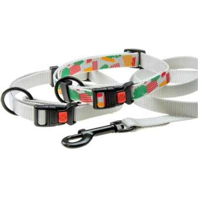 Karlie K Art Sportiv Plus Halsband - 20-35cm, Tropic, Verstellbar Karlie K Art Sportiv Plus Halsband - 20-35cm, Tropic, Verstellbar