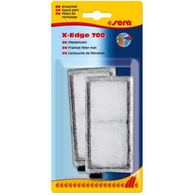 Sera Vlieseinsatz (2 St) für X-Edge 700 (Ersatzteil) (Süsswasser), Aquarium Filter Sera Vlieseinsatz (2 St) für X-Edge 700 (Ersatzteil) (Süsswasser), Aquarium Filter