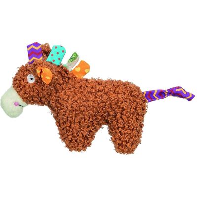 Trixie Paard Pluche Met Kattenkruid / Catnip Bruin (Katzenminzespielzeug, Plüschspielzeug Katze), Katzenspielzeug Trixie Paard Pluche Met Kattenkruid / Catnip Bruin (Katzenminzespielzeug, Plüschspielzeug Katze), Katzenspielzeug