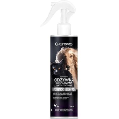 Optex Eurowet Odżywka bez spłukiwania pies/kot 200ml (Hund, Katze), Tierhygiene Optex Eurowet Odżywka bez spłukiwania pies/kot 200ml (Hund, Katze), Tierhygiene