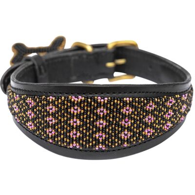 Kampuni Kampuni Lucher (Whippet) Handgemacht Hundehalsband - Rosa - Hundehalsband Kampuni Kampuni Lucher (Whippet) Handgemacht Hundehalsband - Rosa - Hundehalsband