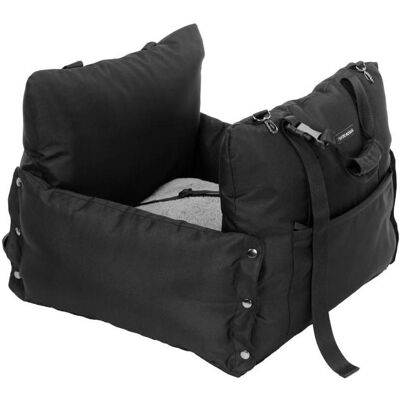 Nordic Paws - Tony Carseat with Sunroof - 52 x 50 x 42 cm (Hund, Faltbar, Waschbar), Tiertransport Nordic Paws - Tony Carseat with Sunroof - 52 x 50 x 42 cm (Hund, Faltbar, Waschbar), Tiertransport