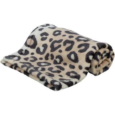Trixie Koc Leo, dla psa, miękki plusz, 100 × 70 cm, kremowy (Hund), Hundebett + Katzenbett Trixie Koc Leo, dla psa, miękki plusz, 100 × 70 cm, kremowy (Hund), Hundebett + Katzenbett