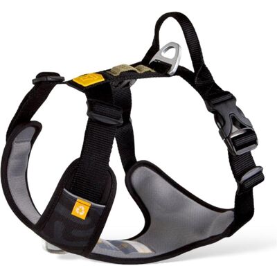 Woolly Wolf - Roam Harness Black Ripple - 56-68cm (Hund, Spazieren), Halsband + Leine Woolly Wolf - Roam Harness Black Ripple - 56-68cm (Hund, Spazieren), Halsband + Leine