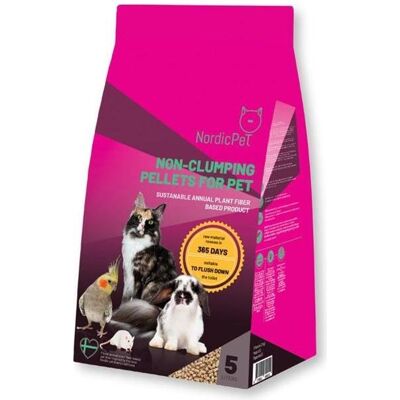 Mr & Mrs Fragrance Katzenstreu NordicPet Non-Clumping NP FAS 0033, 5 l (Nicht klumpend, 2.50 kg), Katzenstreu Mr & Mrs Fragrance Katzenstreu NordicPet Non-Clumping NP FAS 0033, 5 l (Nicht klumpend, 2.50 kg), Katzenstreu