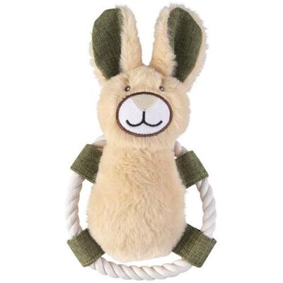 Mica Pets Hundespielzeug - Spielring Hase - ca. 17 x 30 cm, Hundespielzeug Mica Pets Hundespielzeug - Spielring Hase - ca. 17 x 30 cm, Hundespielzeug