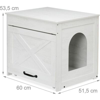 Relaxdays Katzenschrank für Katzenklo, Katzenklo Relaxdays Katzenschrank für Katzenklo, Katzenklo