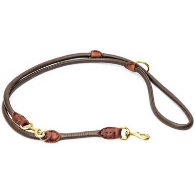 Magni Timely - PARIS Training Lead - Dark Brown - 6 mm / 220 cm (Hund), Halsband + Leine Magni Timely - PARIS Training Lead - Dark Brown - 6 mm / 220 cm (Hund), Halsband + Leine