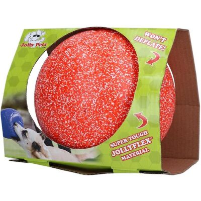 Jolly Pets Jolly Soccer Ball Orange/Weiss L (20 cm) (Ballspielzeug Hund), Hundespielzeug Jolly Pets Jolly Soccer Ball Orange/Weiss L (20 cm) (Ballspielzeug Hund), Hundespielzeug