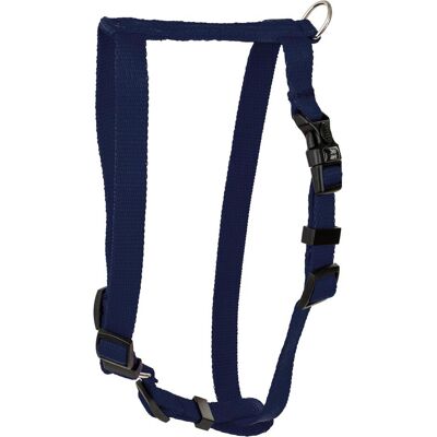 Nobby Classic szelki dla psa, granat, M-L, 20mm/50-75cm (Hund), Halsband + Leine Nobby Classic szelki dla psa, granat, M-L, 20mm/50-75cm (Hund), Halsband + Leine
