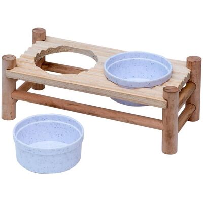 Trixie Regal mit Näpfen für Nagetiere und Kaninchen, Holz, Kleintierstalleinrichtung Trixie Regal mit Näpfen für Nagetiere und Kaninchen, Holz, Kleintierstalleinrichtung