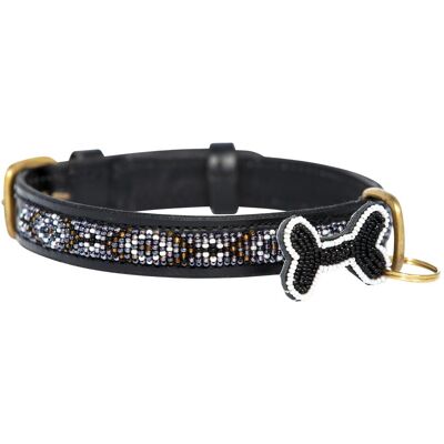 Kampuni Hundehalsbånd Skinny Ombima sort large, 61x2,1 cm (Hund), Halsband + Leine Kampuni Hundehalsbånd Skinny Ombima sort large, 61x2,1 cm (Hund), Halsband + Leine
