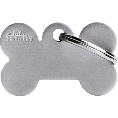 Myfamily MyFa tegn basic, ben lille, grå, Halsband + Leine Myfamily MyFa tegn basic, ben lille, grå, Halsband + Leine