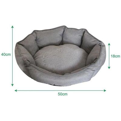 GCS Animal bed Höppy, various colours, 50 cm x 40 cm (Hund, Katze), Hundebett + Katzenbett GCS Animal bed Höppy, various colours, 50 cm x 40 cm (Hund, Katze), Hundebett + Katzenbett