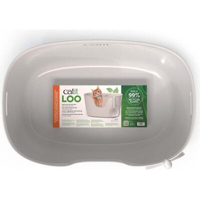 Catit - Loo catlitter box - 58,5x36,5x33,5 (Katzenklo offen), Katzenklo Catit - Loo catlitter box - 58,5x36,5x33,5 (Katzenklo offen), Katzenklo