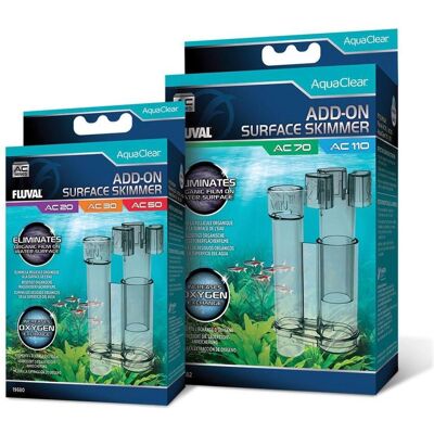 Fluval Skimmerfilter AC 20/30/50, für Fische (Innenfilter, Süsswasser), Aquarium Filter Fluval Skimmerfilter AC 20/30/50, für Fische (Innenfilter, Süsswasser), Aquarium Filter