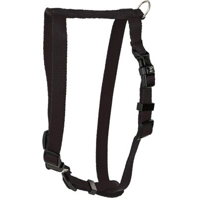 Dino Classic szelki dla psa, czarna, S-M, 16mm/40-65cm (Hund), Halsband + Leine Dino Classic szelki dla psa, czarna, S-M, 16mm/40-65cm (Hund), Halsband + Leine