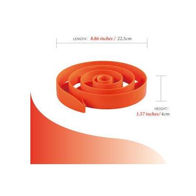 Magni SPIN - Spiral - Orange, Hundespielzeug Magni SPIN - Spiral - Orange, Hundespielzeug