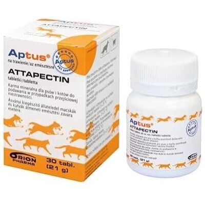 Aptus Attapectin Veterinärpräparat - Unterstützt die Verdauung bei Hunden und Katzen Aptus Attapectin Veterinärpräparat - Unterstützt die Verdauung bei Hunden und Katzen