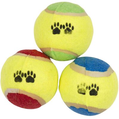 Pet Toys 3er Set Tennisbälle für Hunde (Ballspielzeug Hund), Hundespielzeug Pet Toys 3er Set Tennisbälle für Hunde (Ballspielzeug Hund), Hundespielzeug
