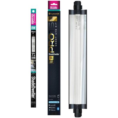 Arcadia Terrarienlampe Lumenize Pro T5 ShadeDweller 7% UVB, 8 W (Spritzwasserfest, UVA, UVB), Terrariumbeleuchtung Arcadia Terrarienlampe Lumenize Pro T5 ShadeDweller 7% UVB, 8 W (Spritzwasserfest, UVA, UVB), Terrariumbeleuchtung