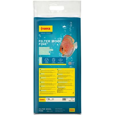 Sera Filter Wool Fine 1.000 g, Aquarium Filter Sera Filter Wool Fine 1.000 g, Aquarium Filter