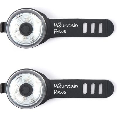 Mountain Paws Dog Safety Light 2 Pack (Hund), Halsband + Leine Mountain Paws Dog Safety Light 2 Pack (Hund), Halsband + Leine