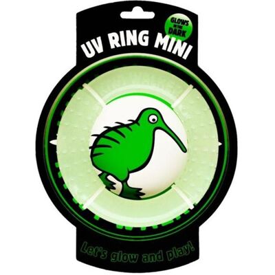 Kiwi Walker Hunde-Spielzeug Glow Ring Mini, Ø 13 cm (Kauspielzeug Hund), Hundespielzeug Kiwi Walker Hunde-Spielzeug Glow Ring Mini, Ø 13 cm (Kauspielzeug Hund), Hundespielzeug