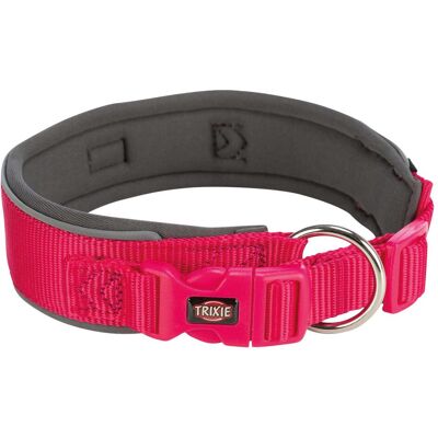 Trixie Premium Halsband Hond Extra Breed Fuchsia / Grafiet Grijs (Hund, Hundesport), Halsband + Leine Trixie Premium Halsband Hond Extra Breed Fuchsia / Grafiet Grijs (Hund, Hundesport), Halsband + Leine