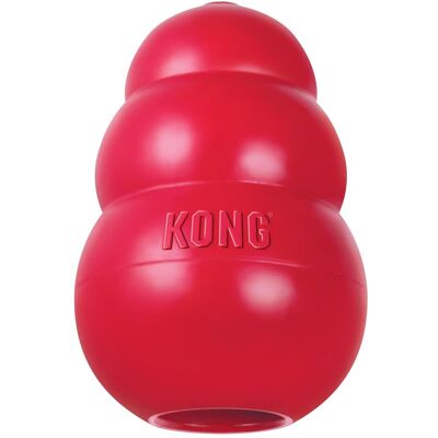 KONG Classic Großer roter Hundespielzeug - Robust Kauer- & Apportierspielzeug KONG Classic Großer roter Hundespielzeug - Robust Kauer- & Apportierspielzeug