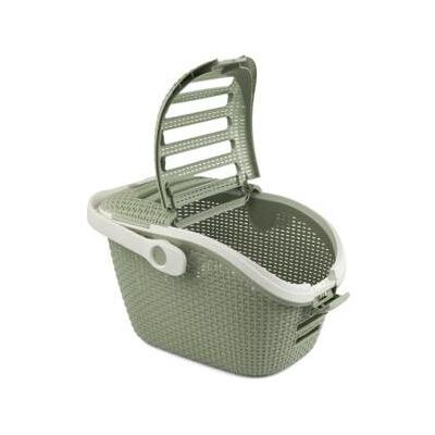 Curver - Reismand - Misty Green - 51x38x33 cm (Katze, Atmungsaktiv), Tiertransport Curver - Reismand - Misty Green - 51x38x33 cm (Katze, Atmungsaktiv), Tiertransport