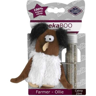 EBI D&D Keekaboo Farmer Ollie Catnip (Katzenminzespielzeug, Plüschspielzeug Katze), Katzenspielzeug EBI D&D Keekaboo Farmer Ollie Catnip (Katzenminzespielzeug, Plüschspielzeug Katze), Katzenspielzeug